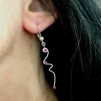 Original earrings,ELS.Handmade.To order.